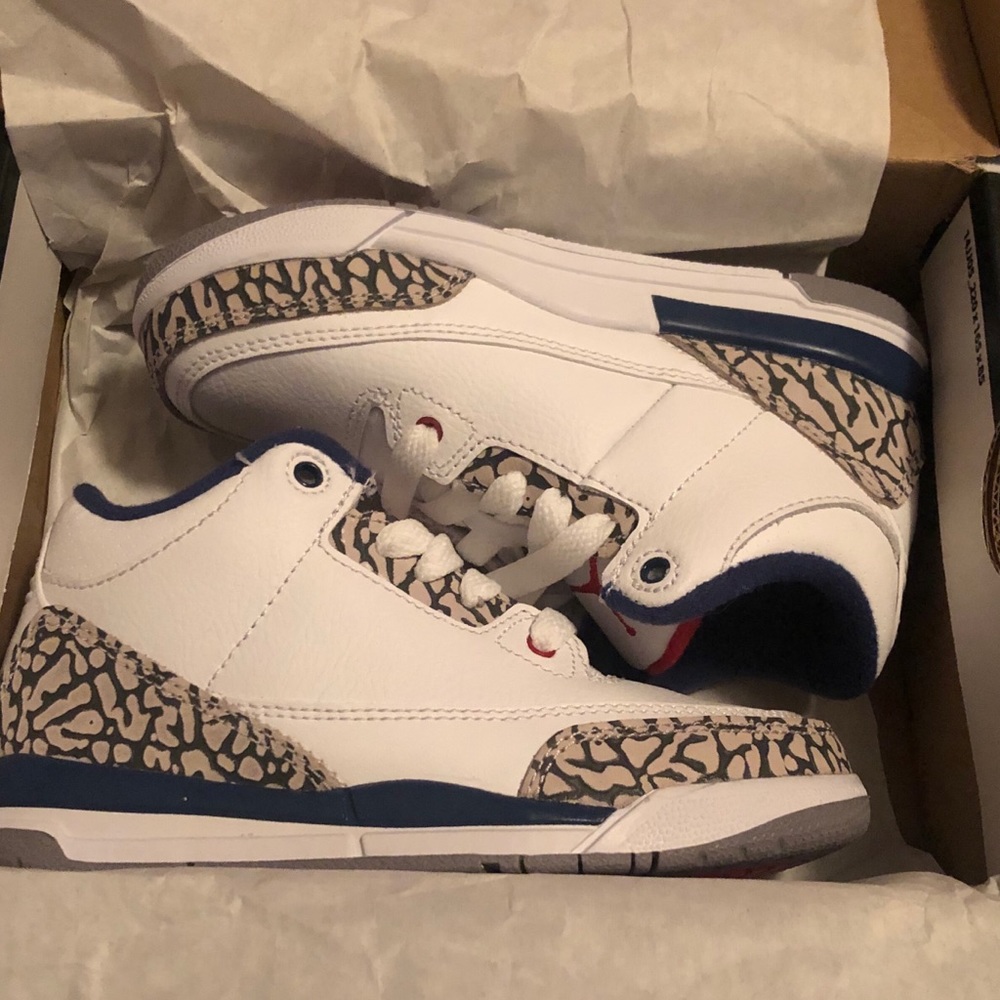 nike air jordan retro 3 og sz 11c 2016 kids youth